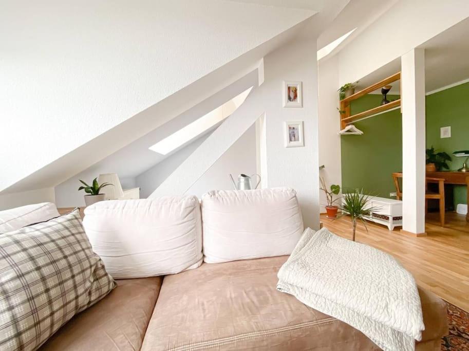 Schoene Ferienwohnung Mit Blick Ueber Stadtwald لبسيا المظهر الخارجي الصورة